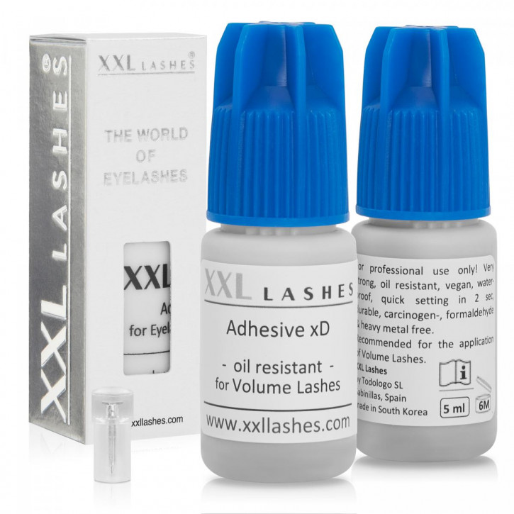 OIL RESISTANT ♥:  XXL Lashes Adhesive "xD”  Express