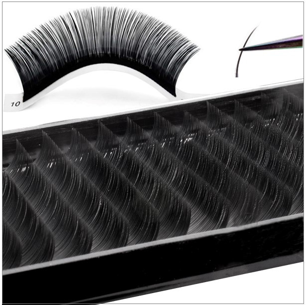 Mink Lashes - Silk Lashes | 0,20mm thin | length 8mm | D-Curl