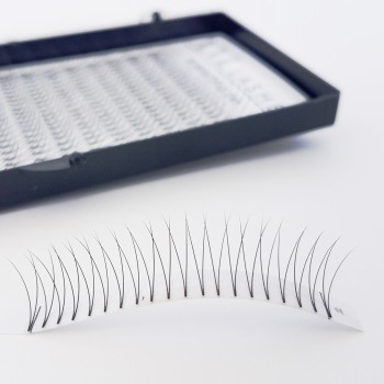 V-Lashes – 2D – 320 pieces knot-free, soft and light | C-Curl | 0.10mm thin | length 10mm