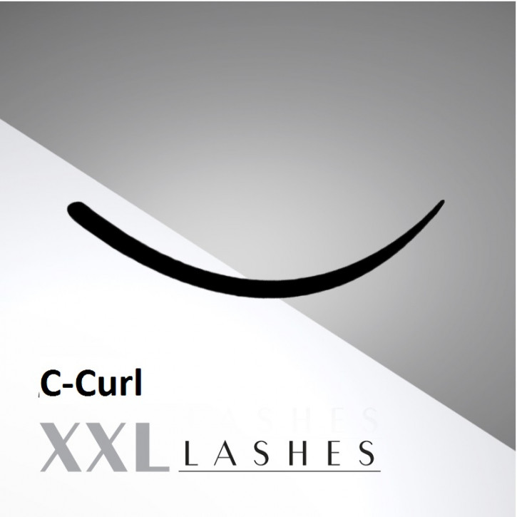 C-Curl Fine Eyelashes | 0,10mm thin | length 9mm