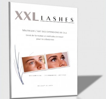 Training Manual and Instruction Booklet for Semi Permanent Eyelash Extensions- French