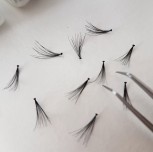 A Selection of 1200 Flare Lashes in a Box | C-Curl | 6D-8D