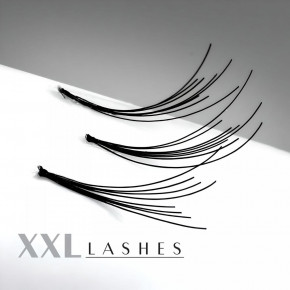 300 Flare Lashes in a Jewelry Box in 3 Different Lengths