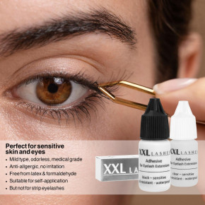 XXL Lashes Eyelash Adhesive Sensitive, Oil-Resistant Eyelash Glue