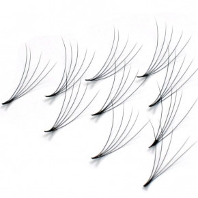 500 Premade Fans for Eyelash Extensions, 5D, knot-free