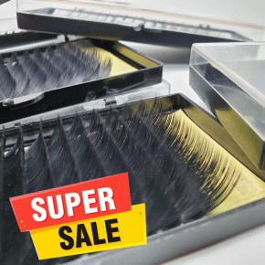 5 Trays Mink Lashes, ** SPECIAL SALE **, no Label, Super Quality, New